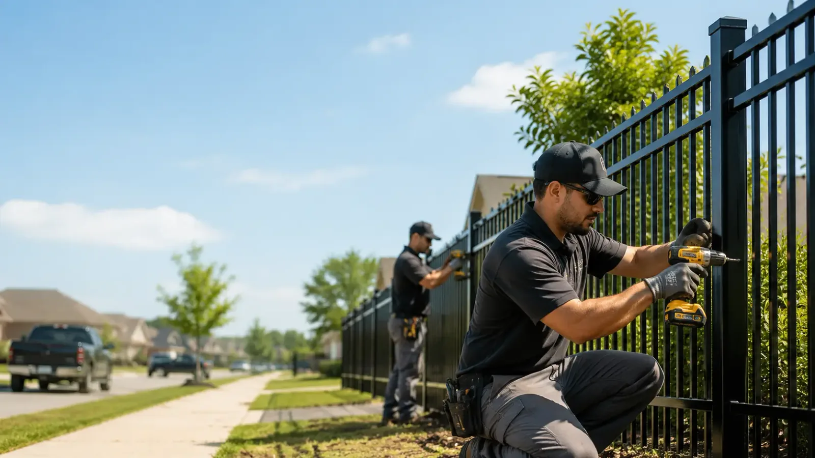Metal Fence Installation in Birmingham, MI